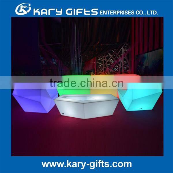 bar led lounge furniture Commercial led light furniture LED sofa sectional