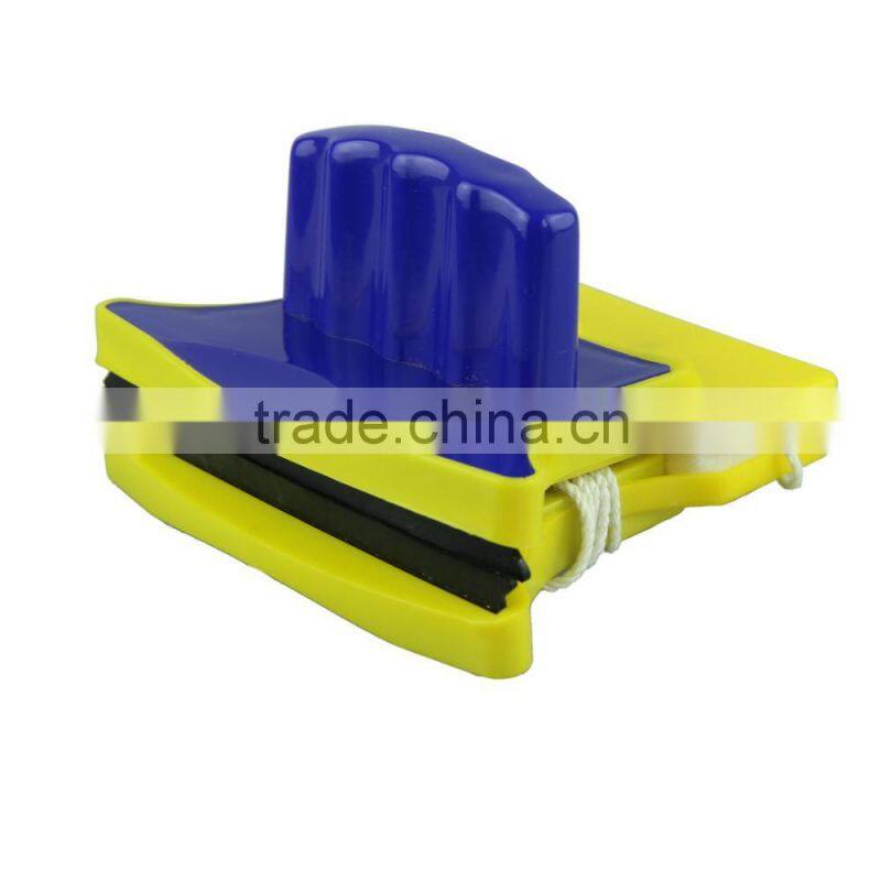 Versatile Adjustable Magnetic Double sided Glass Cleaner Yellow And Blue