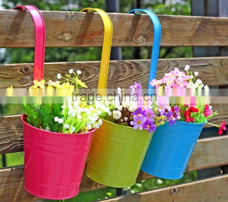 Garden Supplies decorative garden wall herb metal hanging basket planters
