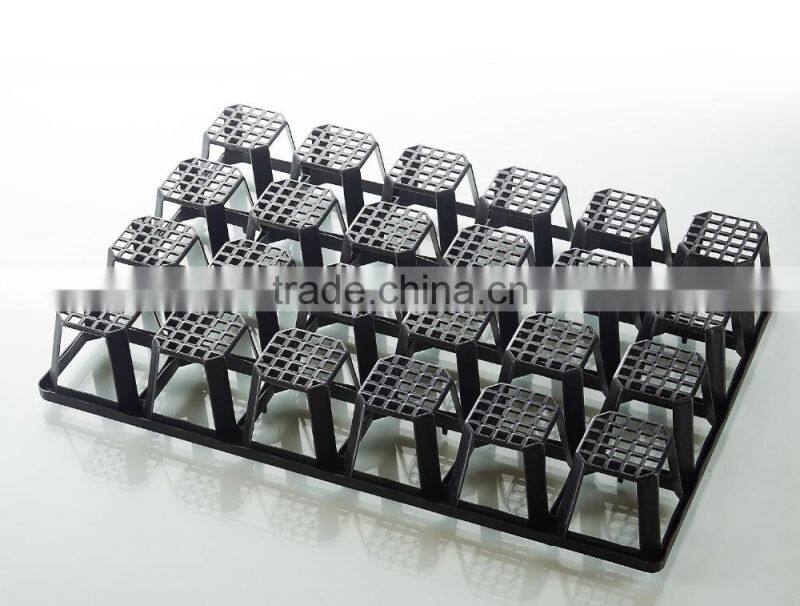 Plastic 24 Divided Plastic Material Hydroponic seedling trays
