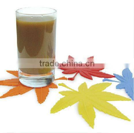 Promotion gift Creative Round Silicone Coffee Cup Coaster