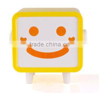 Smile Face Tissue Box,cartoon tissue box