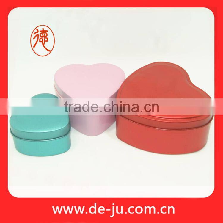 Round polyester string customized food grade tin can