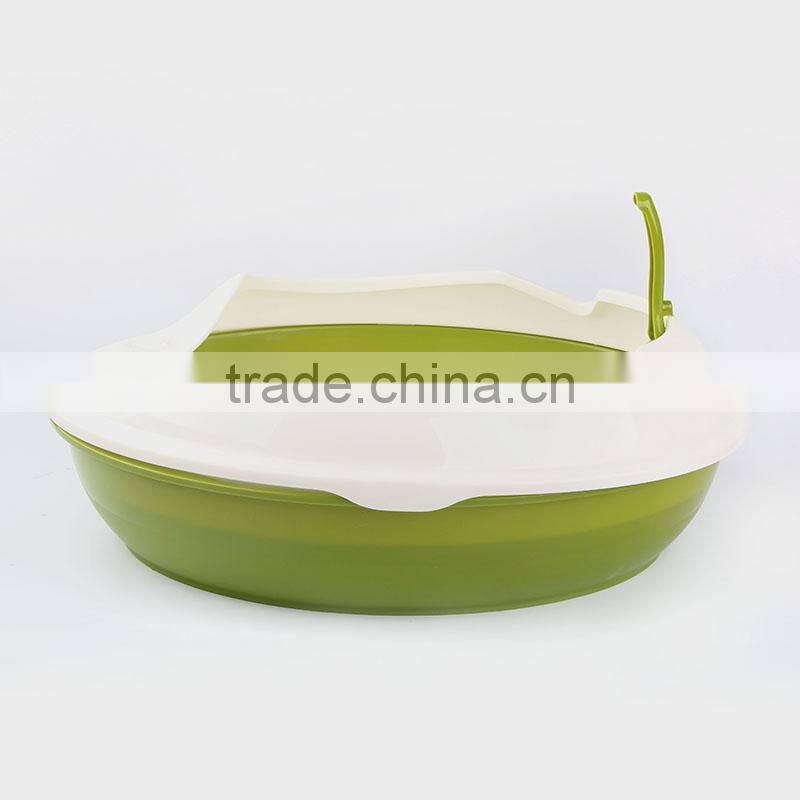 large cat litter/ Plastic Cat Toilet/PP pet litter basin