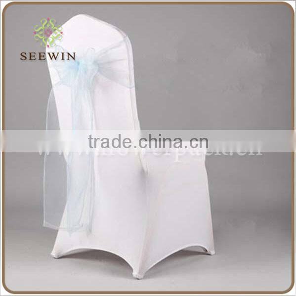 new arrival organza fabric chair wedding belts and sashes