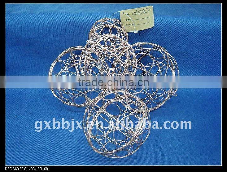 Cuprous iron decorative toy outdoor set of five