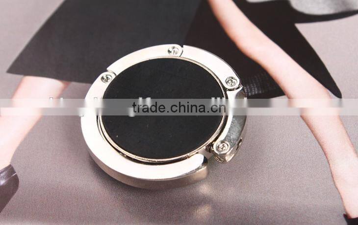 Collapsible original round shape bag hook