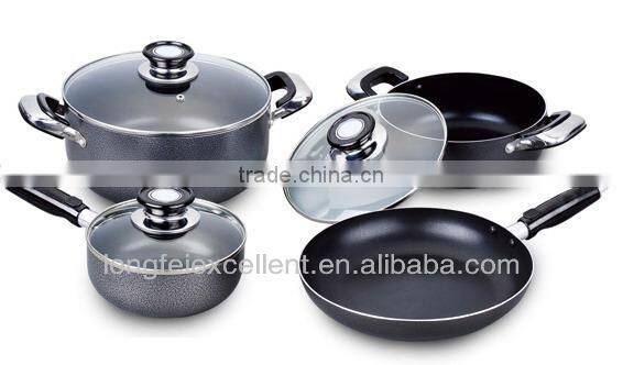 7pcs aluminum kitchenware wholesale german kitchenware