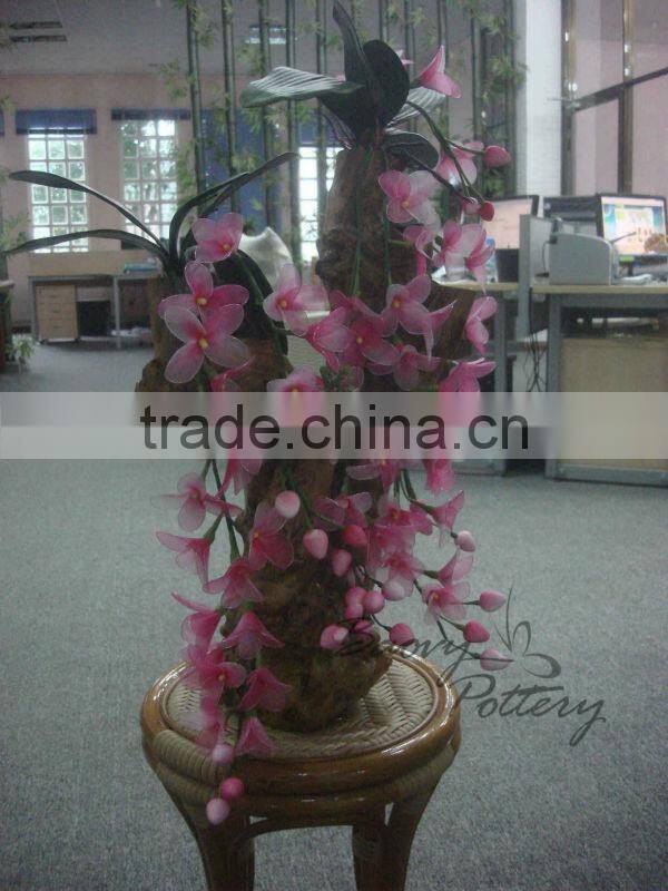 Vietnam wooden planter, Planter from tree root (from bottom)