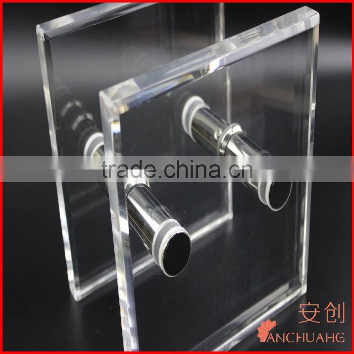 acrylic lucite plexiglass pull door handles