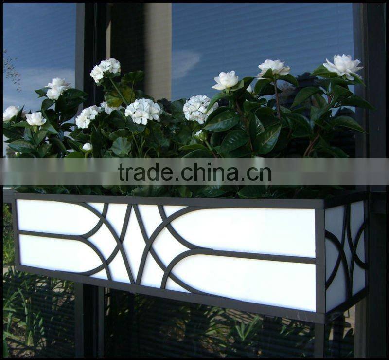 iron flower window box (LMW_12P22)