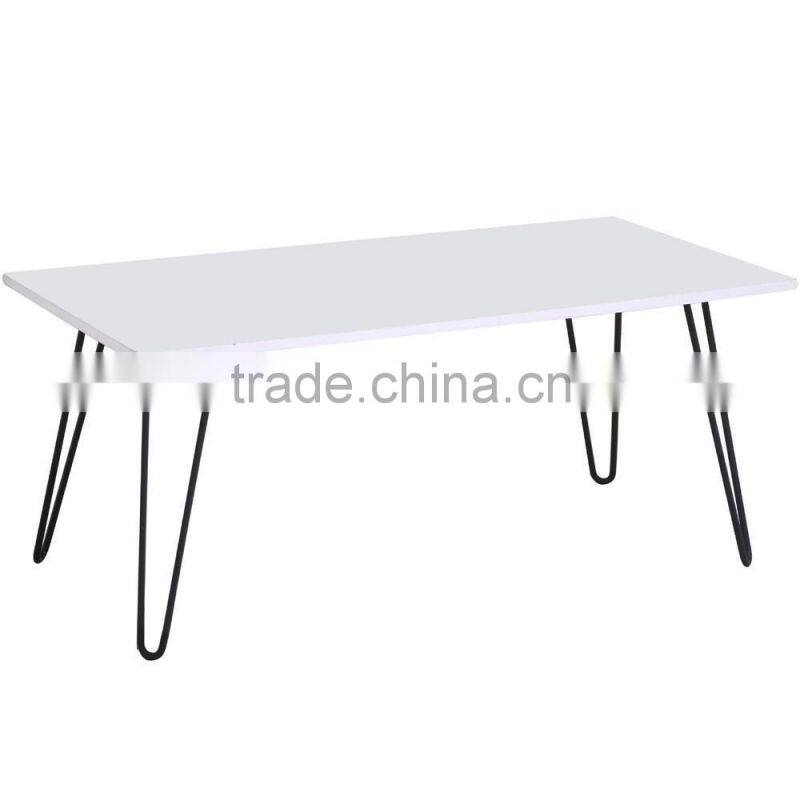 Dongguan supplier high quality 18 inch acrylic table legs with hairpin leg