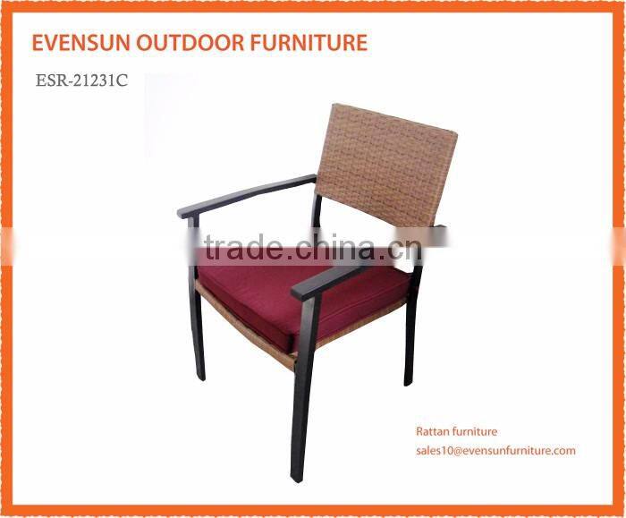 weatherproof and fireproof outdoor synthetic rattan outdoor beach chair