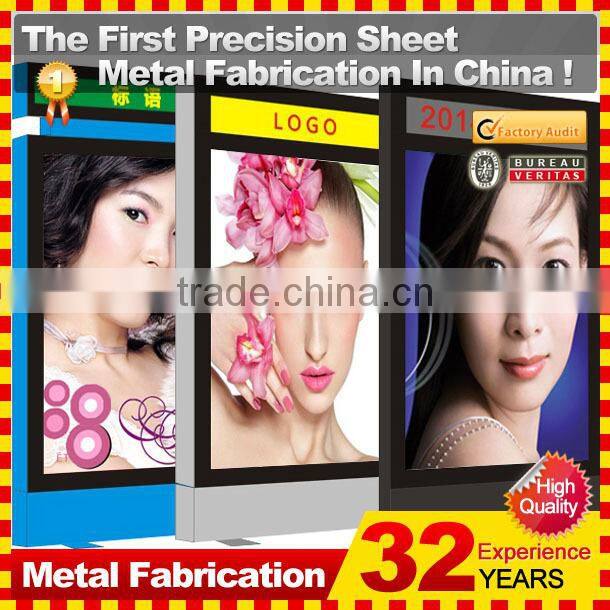 Advertising aluminum display led lightbox with 32 years in foshan