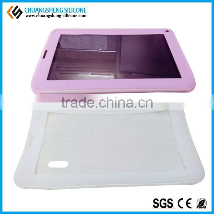 Popular Pink New Design eco-friendly Silicone Table PC Case