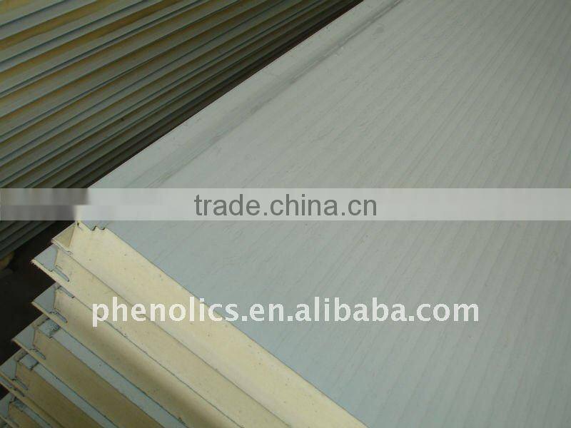 Polyurethane sandwich panel for wall / PU exterior wall panel