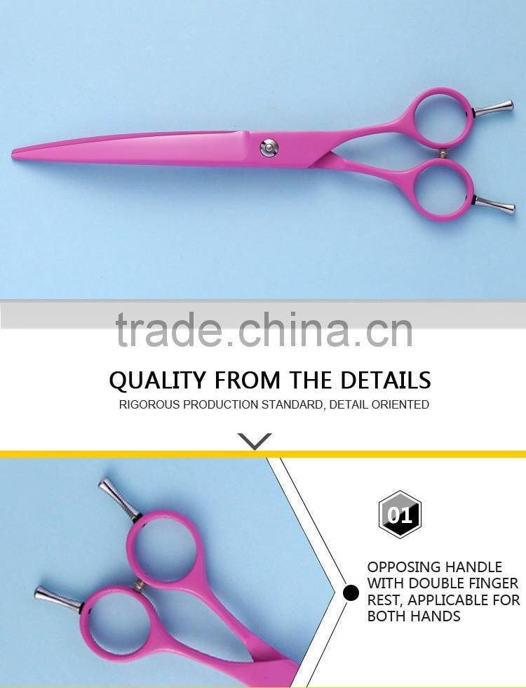 CA-70JP 7inch opposing handle downward curved pet grooming shear