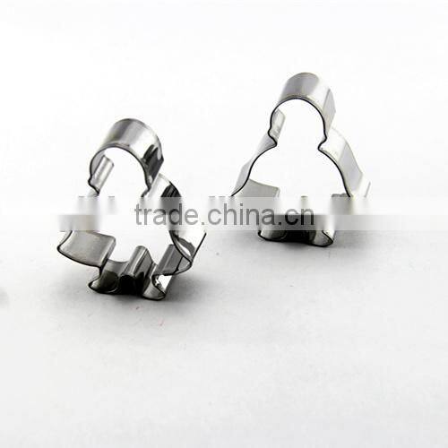 100% Food grade little hero metal cookie cutters FDA standard cake decorating tools