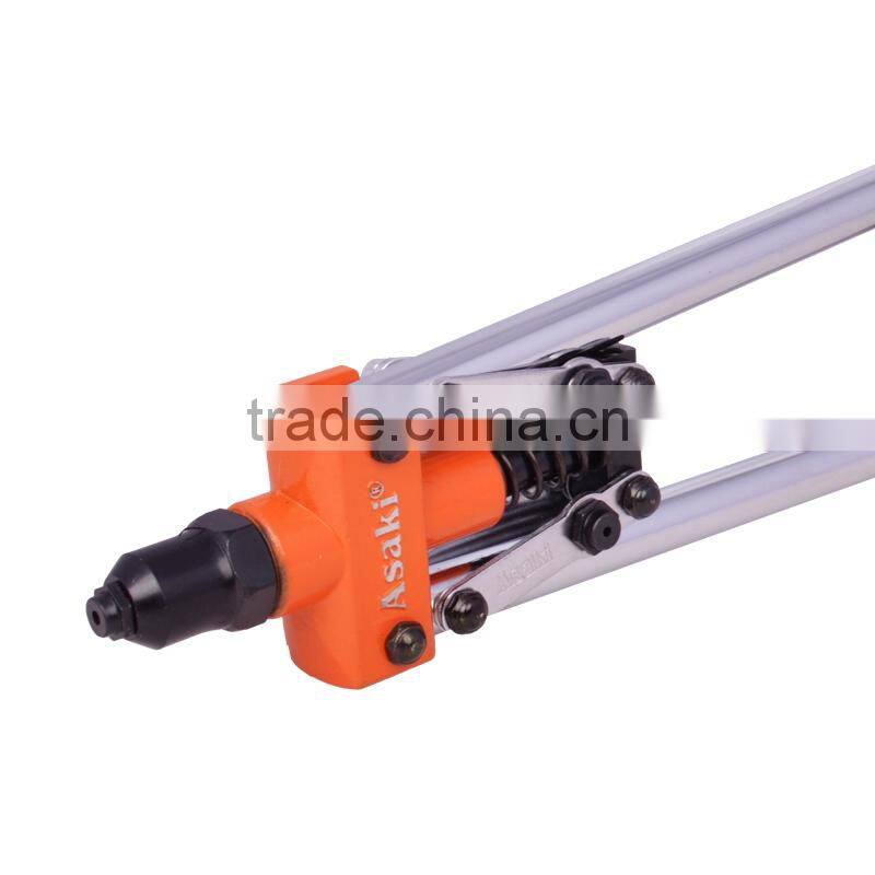Heavy duty double hand riveter tool