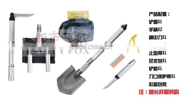New Point Blade outdoor spade spade seventh generation folding multi-function knife shovels universal shovel