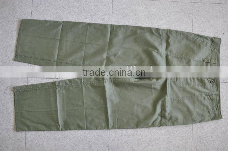 Manufacturer of Lybian OD Green 65%C 35%P Summer Military Uniforms