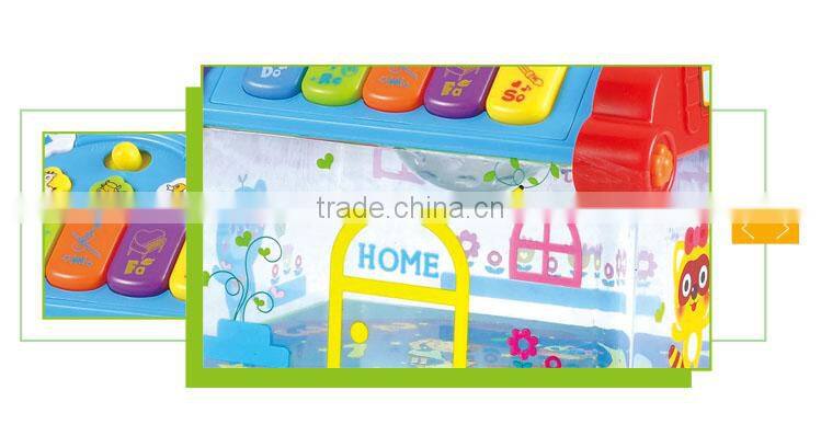 Wholesale house shape cartoon mobile phone baby dream toys