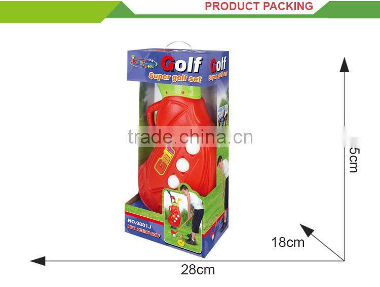 Wholesale good quailty kids play sport game set toy golf cart