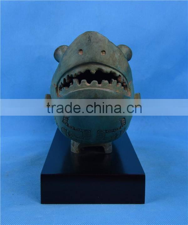 Classical Chinese bronze wine vessels/China style bronze artwork/Bronze Decoration/Chinese Classical Bronze sculpture