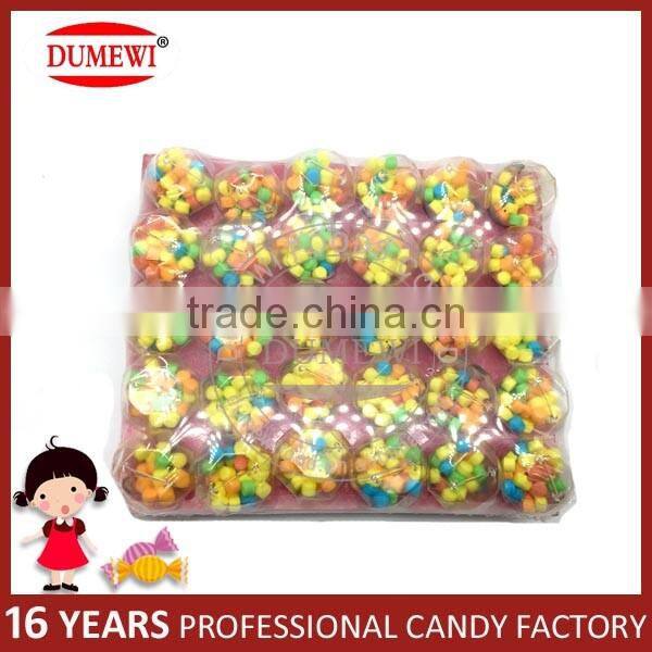 Fruit Flavor Lighting Diamond Ring Shaped Toy Tablet Candy
