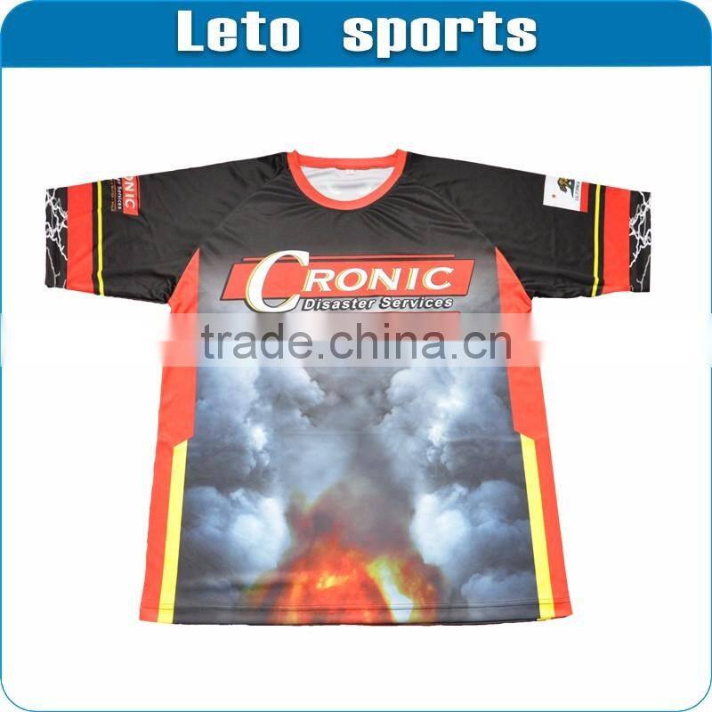 Cheap high quality 100%polyester printing blank t-shirt wholesale custom t shirt