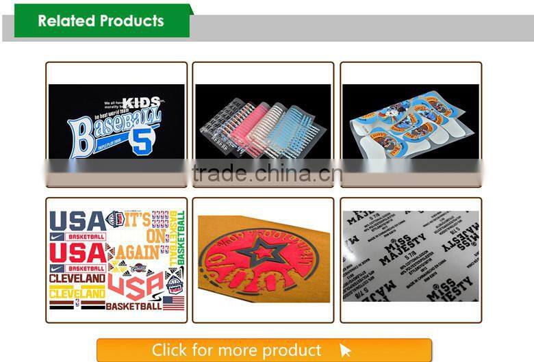 China manufacture t-shirt heat transfer sticker