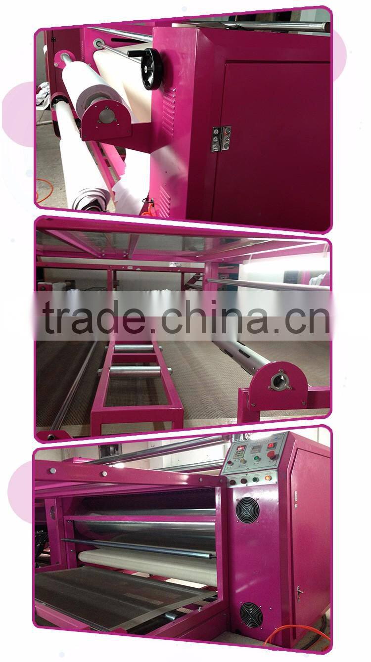 textile large format t shirt roller sublimation heat press machine for sale