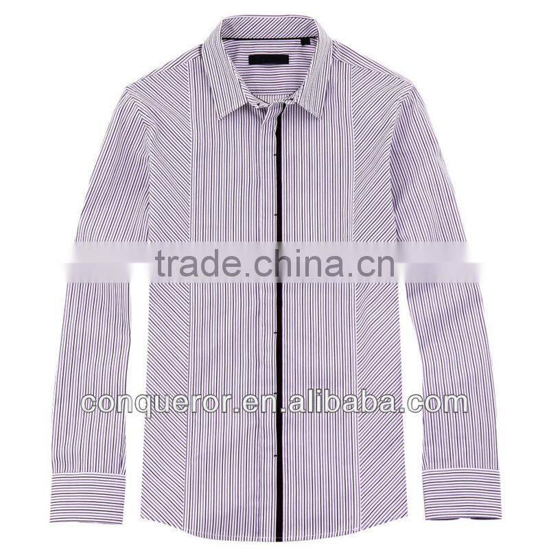 Striped shirt,custom made shirt