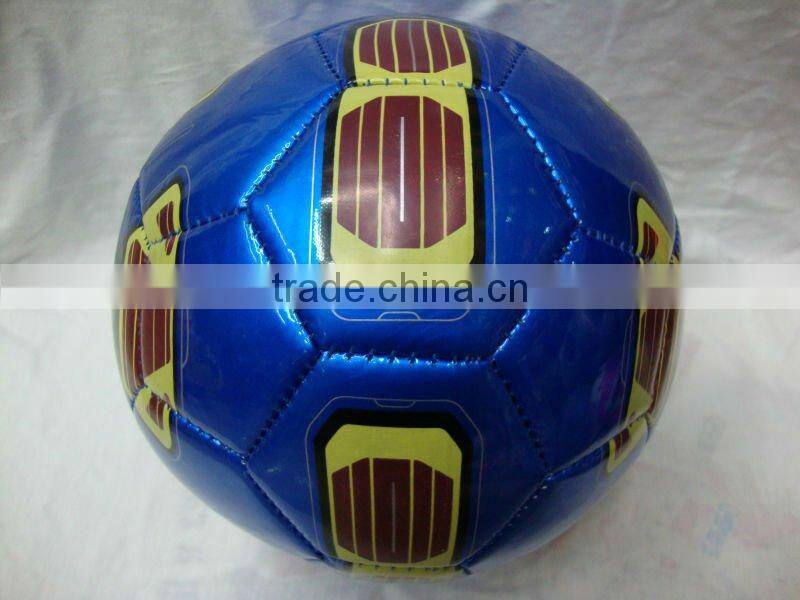 shiny PU classic training and promotional socer ball size 5