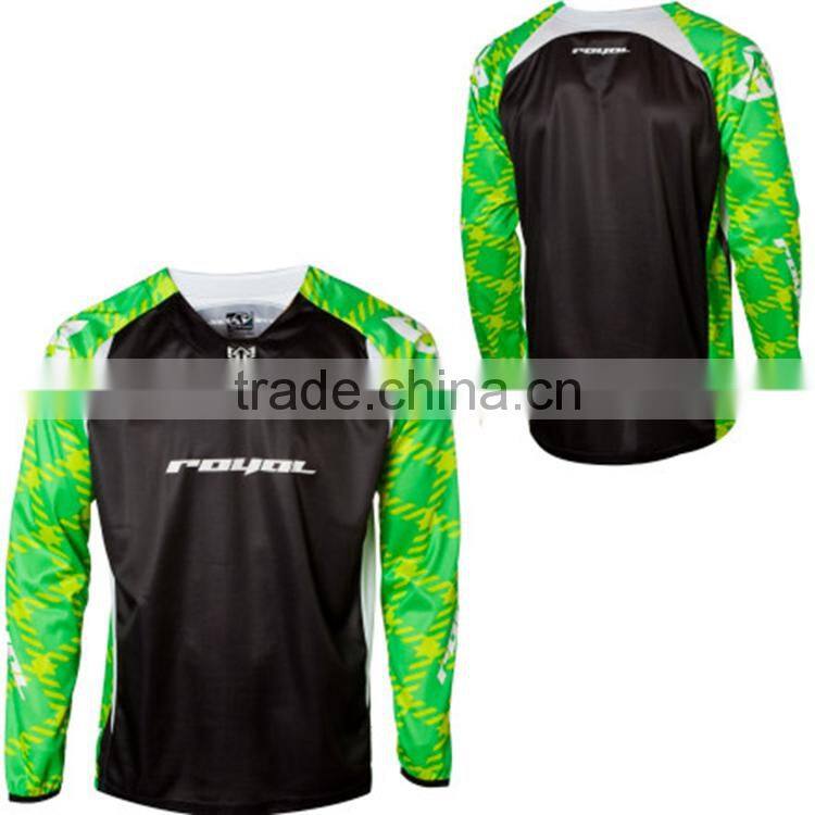 Kroad Custom Sublimation Print Men Downhill Professional MTB Mountain Bike Motocross Jerseys No minimum