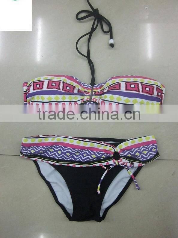 9 years factory knockout bandeau bikini(B507)
