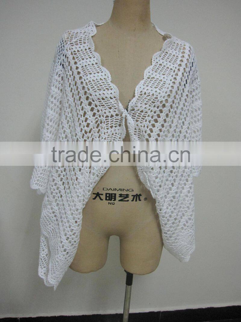 machine crochet cotton beach cover beautiful kaftan