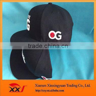Cheap custom embroidery snapback caps wholesale no minimum