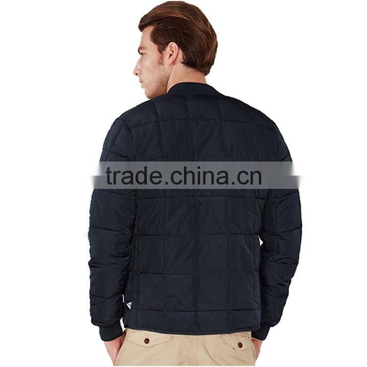 Wholesale Custom Winter Multi-Pocket Winter Life Men Quilting Padded Jacket