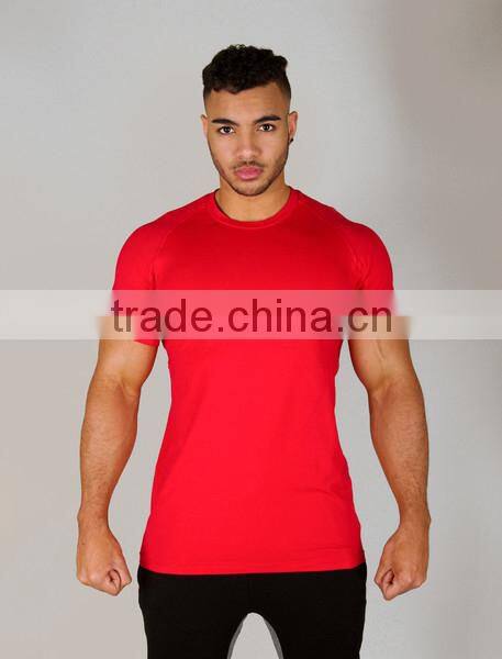 high quality cotton and elastane blends pro - fit t shirts