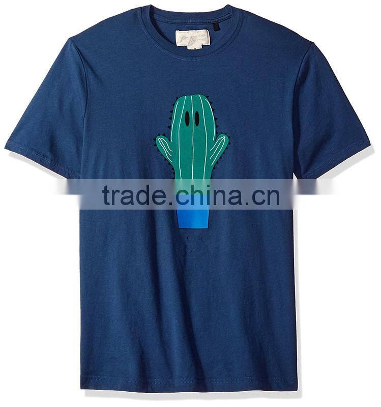 95% cotton 5% spandex fancy design t-shirt