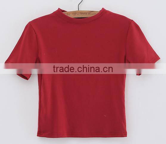 new fashion comfortable girl's t-shirt short sleeve