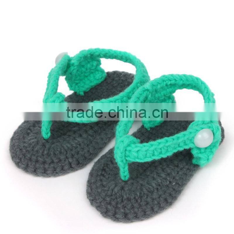 Wholesale multi colors design summer baby kids crochet wool shoes LBS20151223-29