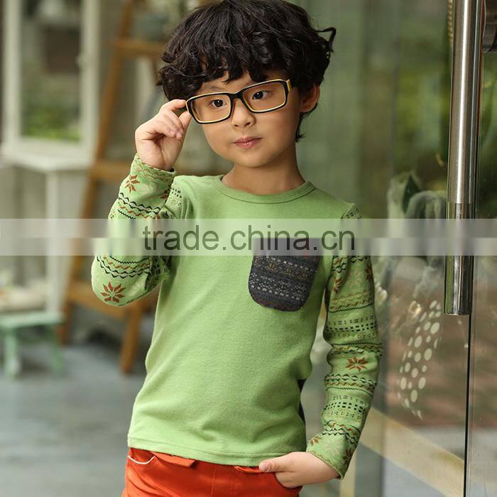 2016 OEM turkey wholesale children clothes with pocket