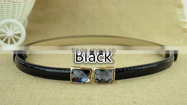 MOQ 1 pc 10 colors choice and length around for waist 57-102cm women brand belt female