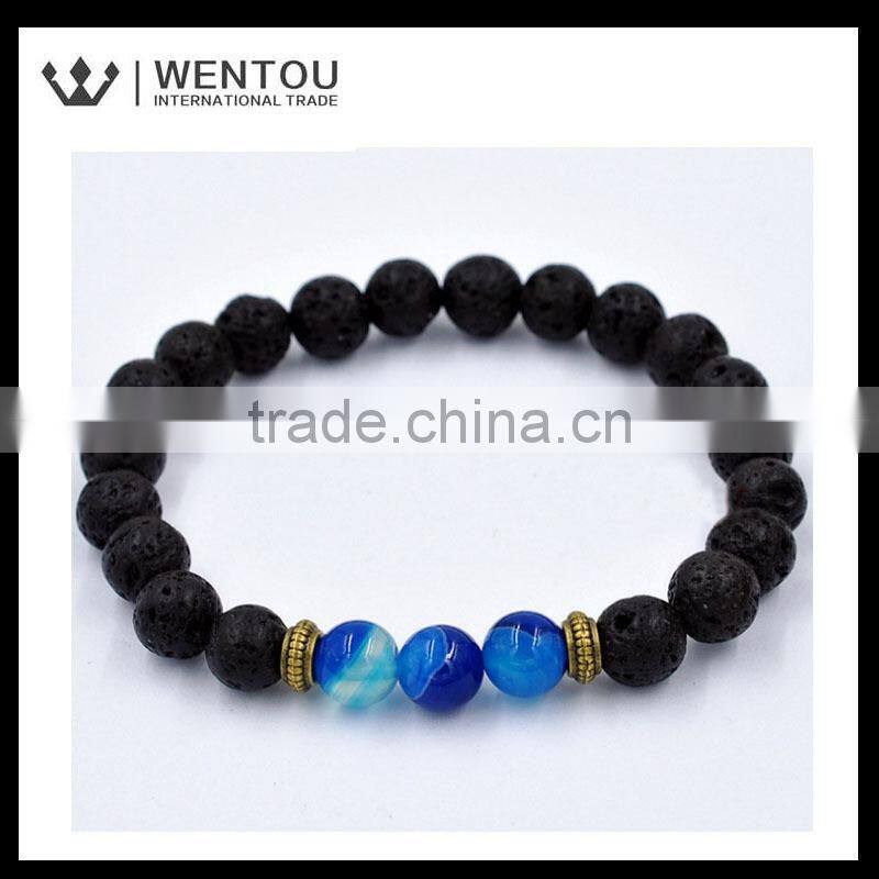 New designs Hot sale Lava Beads Bracelet