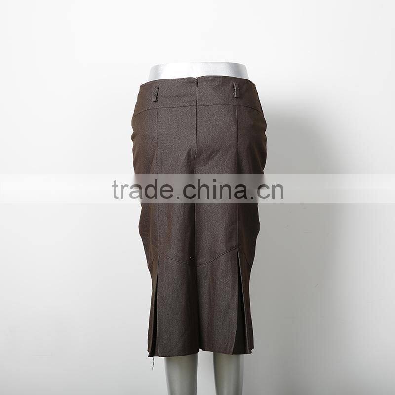 Latest fashion new arrival pleated skirt patterns