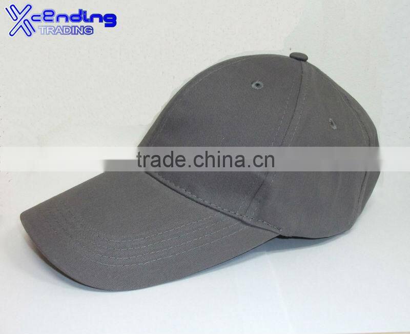 Plain cotton baseball caps 6 panel in ready stock