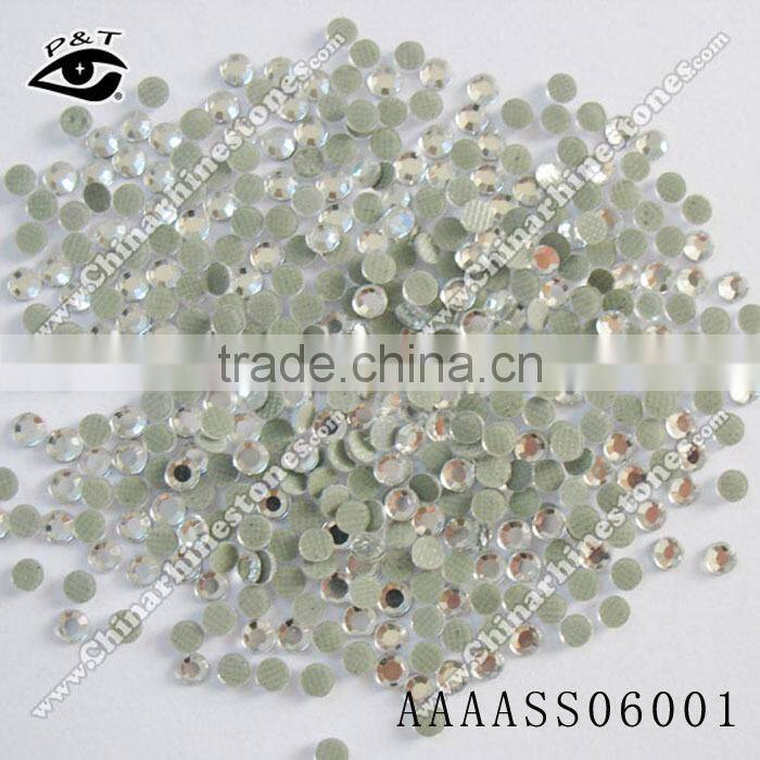 Leadfree rhinestones Korean hotfix crystal SS10 clear stones for garment