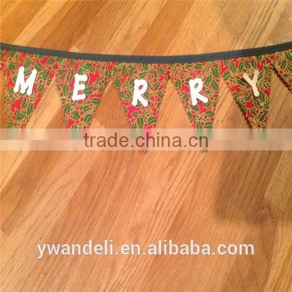 Custom Letters XMAS DIY Letters & Choose Your Own Letters Bunting, Welsh Christmas Bunting For Decor Gift